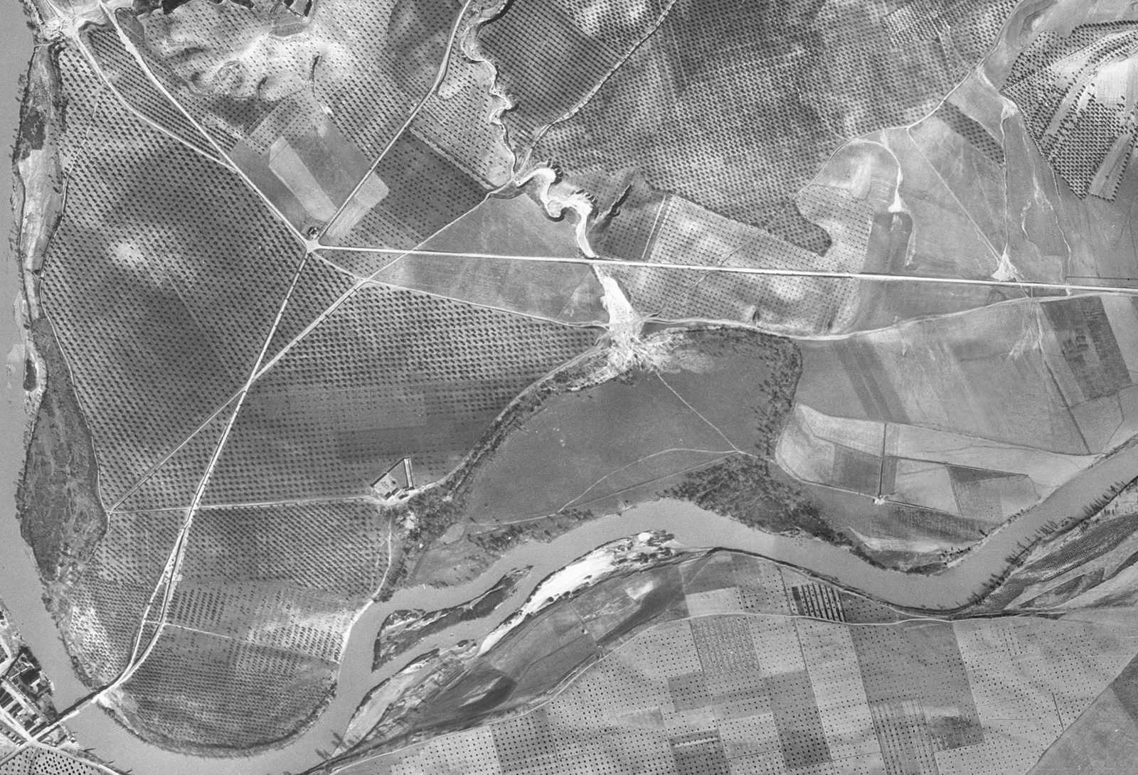 1956 · foto aérea histórica